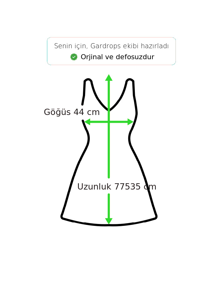 Vintage Love Mini Elbise %70 İndirimli. - Görsel 5