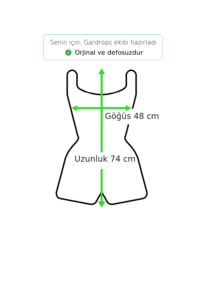Vintage Love Kısa Tulum %70 İndirimli. - Görsel 5