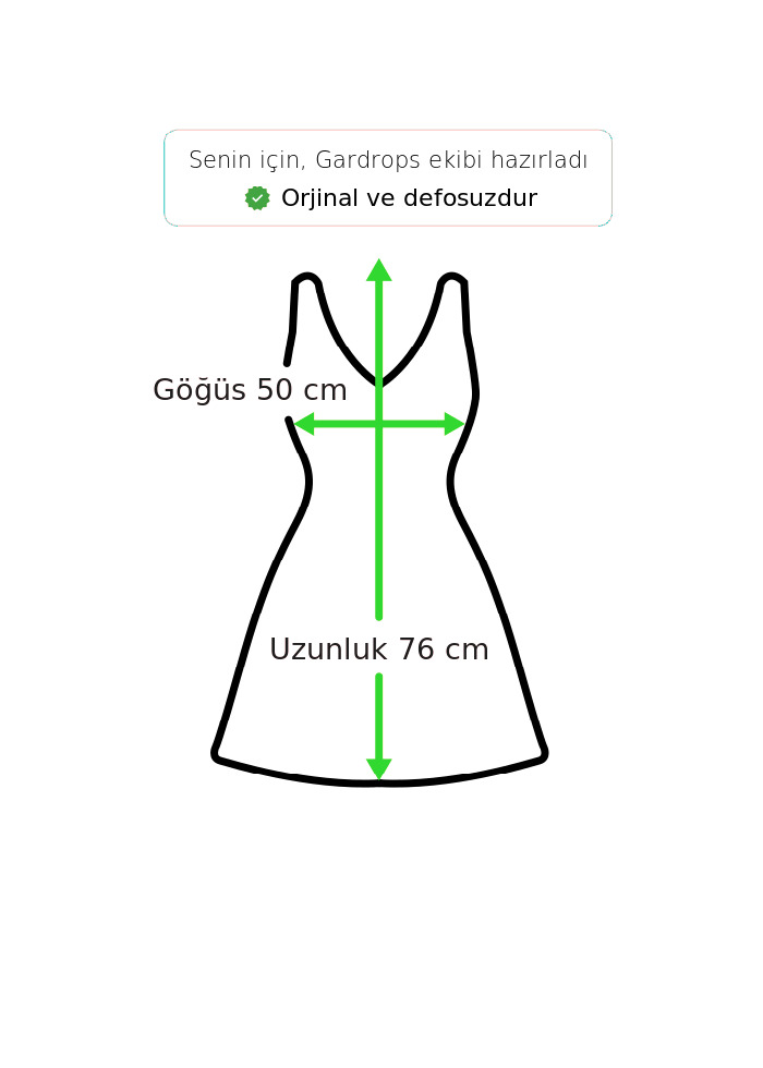 H&M Günlük Elbise %70 İndirimli. - Görsel 5