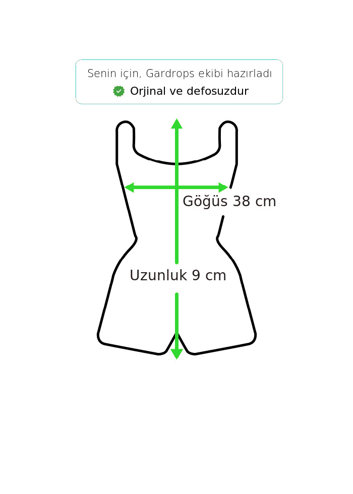 Vintage Love Kısa Salopet %70 İndirimli. - Görsel 5