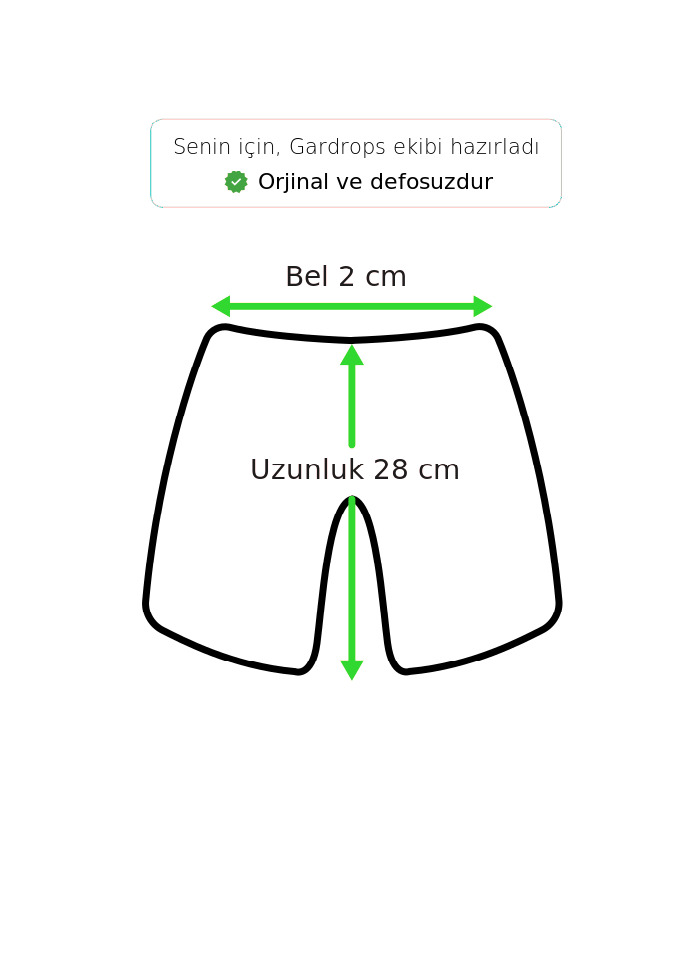 H&M Mini Şort %70 İndirimli. - Görsel 5