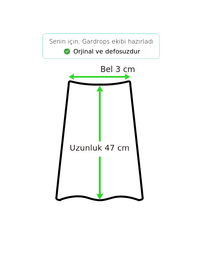 Vintage Love Mini Etek %70 İndirimli. - Görsel 5
