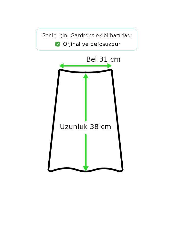 Mango Mini Etek %70 İndirimli. - Görsel 5