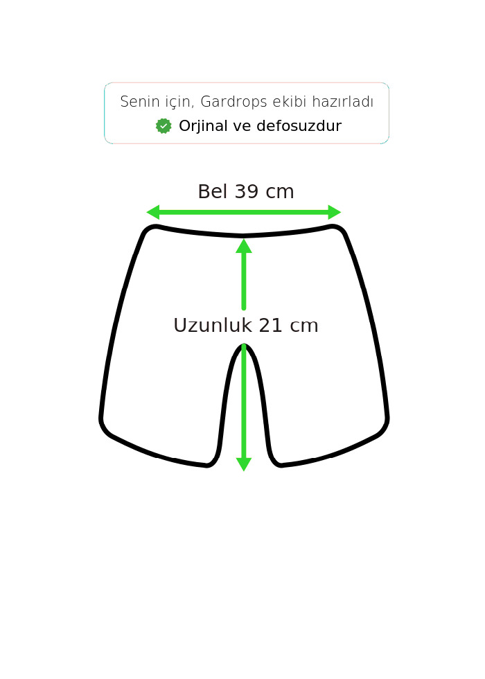 H&M Jean / Kot Şort %70 İndirimli. - Görsel 5